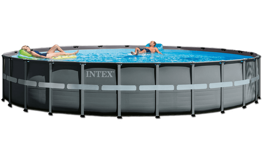 สระว่ายน้ำ intex สระว่ายน้ำสำเร็จรูป รุ่น Ultra XTR Round 24 ฟุต รหัส 26340