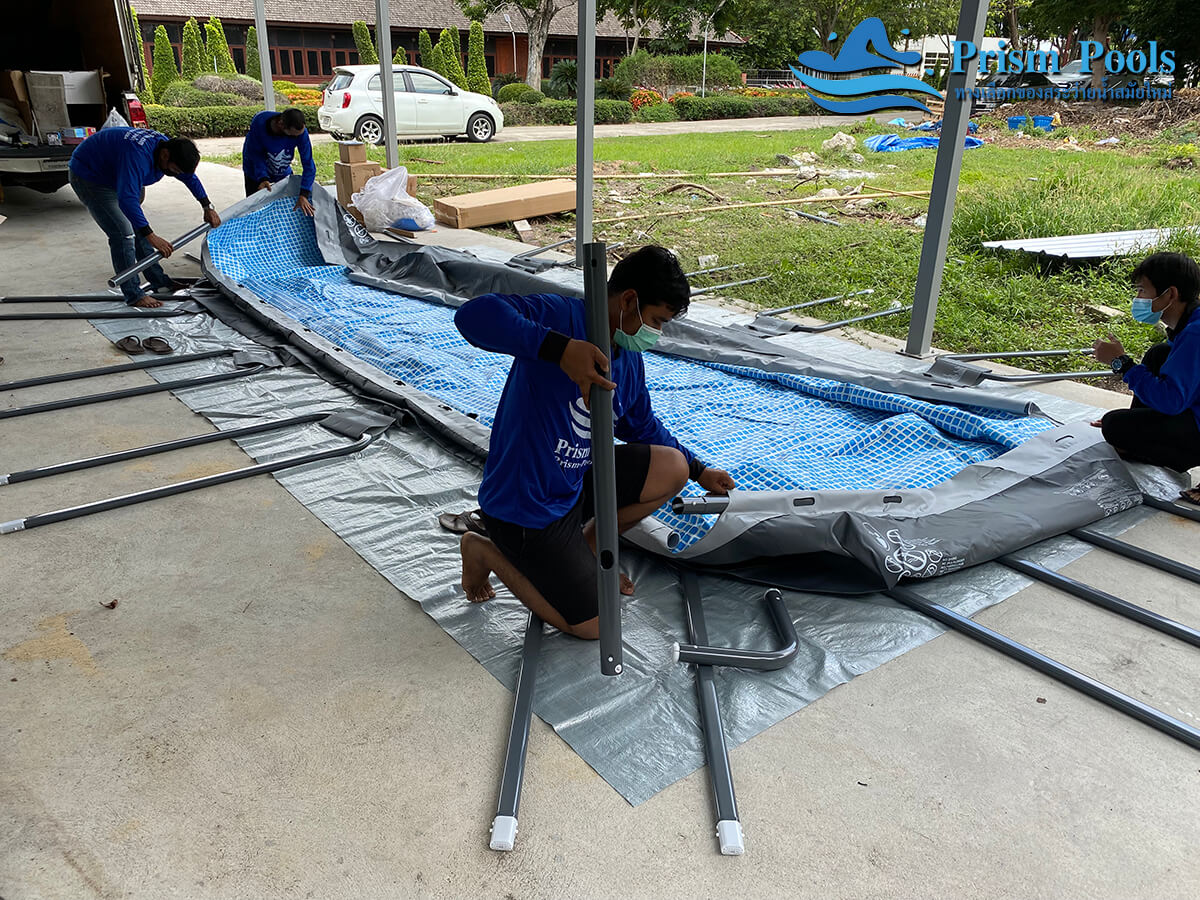 ทีมงาน สระว่ายน้ำ INTEX Ultra XTR 1