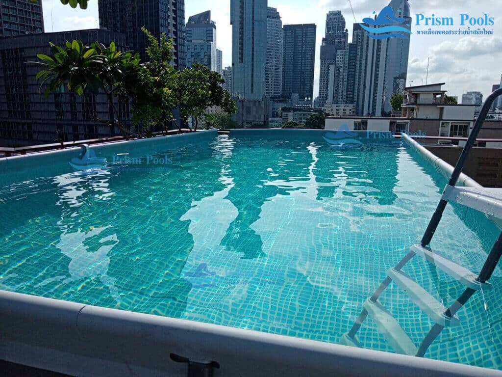 ติดตั้ง สระว่ายน้ำ INTEX 24 ฟุต Ultra XTR สระว่ายน้ำสำเร็จรูป รุ่น 26368 - 180