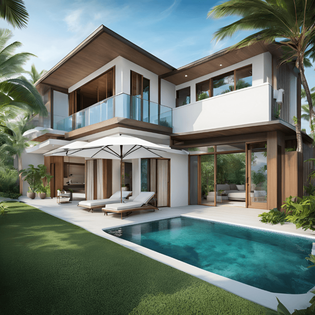 แบบบ้านพูลวิลล่า 2 ชั้น - 2