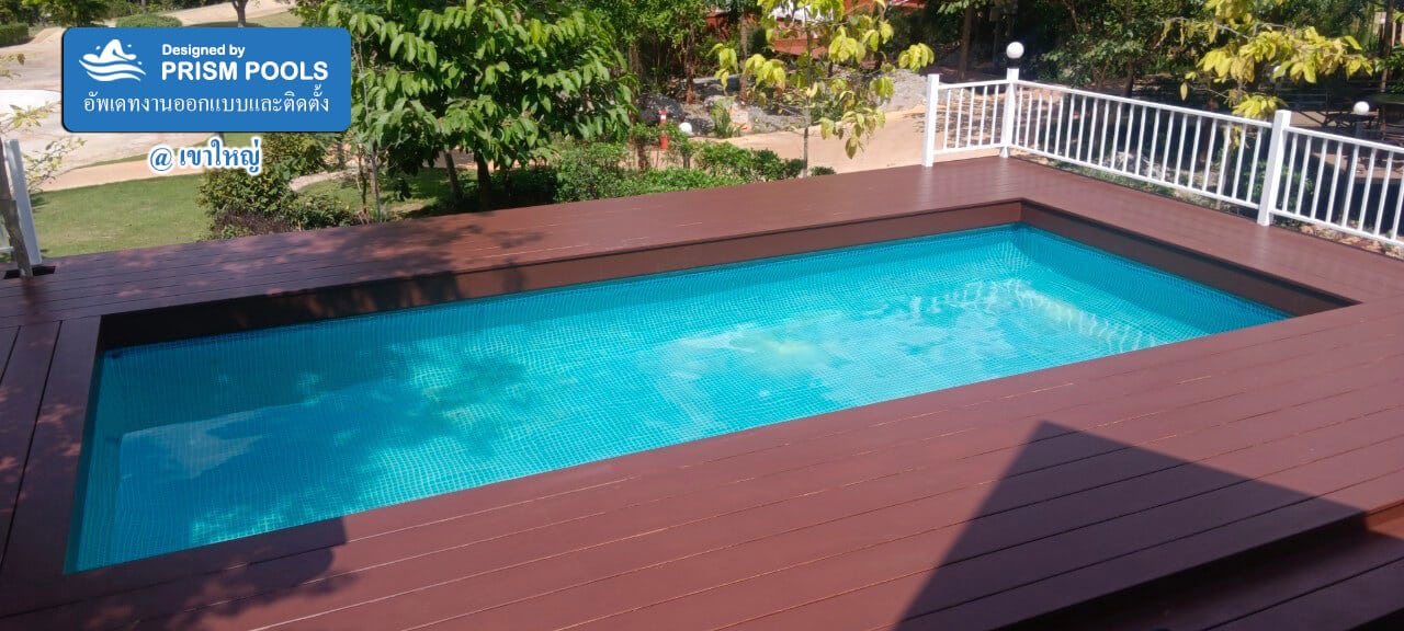 ติดตั้ง สระน้ำ INTEX ขนาด 7 เมตร (24 ฟุต) Ultra XTR สระว่ายน้ำสำเร็จรูป รุ่น 26368 - 148