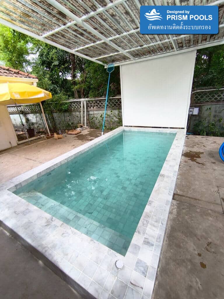 อัพเดทงานติดตั้งระบบกรองโอโซน Intex Full Set 30 คิว - Prism Pool 14