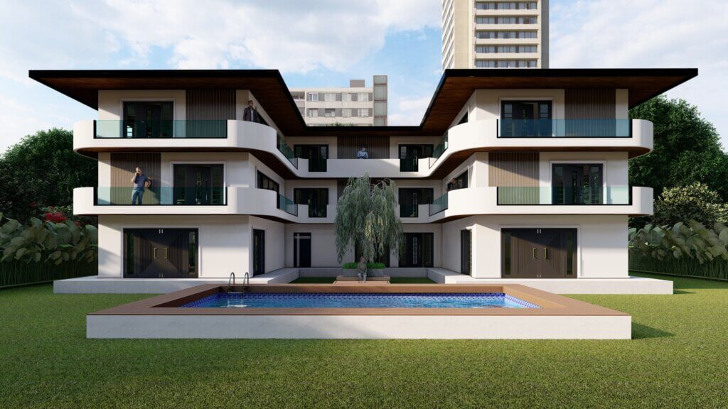 งานออกแบบระเบียงสระว่ายน้ำ Intex-1